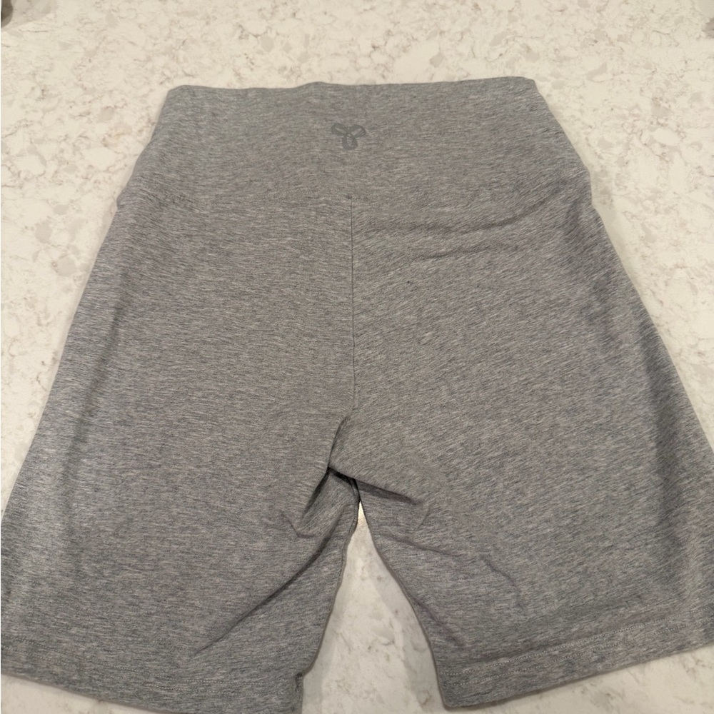 TNA Heather Gray Bike Shorts